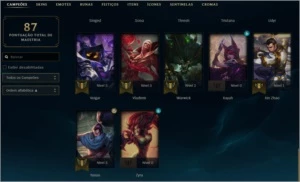 CONTA LOL BARATA - League of Legends