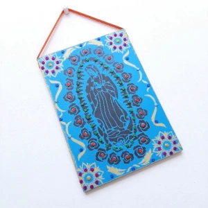Quadro Mexicano N. S. de Guadalupe G - Artesanato e Personalizados