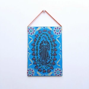 Quadro Mexicano N. S. de Guadalupe G - Artesanato e Personalizados