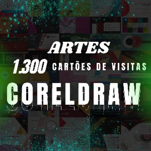 + de1.300 Artes Cartões de Visita em Coreldraw - Outros