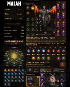 conta diablo 3.022 res - Diablo Immortal