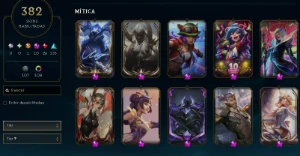 Conta [Monochampion] Mono Aatrox+Croma Elite Drx+ Skins 382- - League of Legends LOL