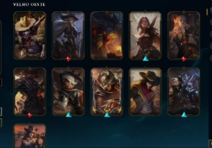 Conta [Monochampion] Mono Aatrox+Croma Elite Drx+ Skins 382- - League of Legends LOL