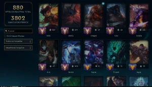 Conta [Monochampion] Mono Aatrox+Croma Elite Drx+ Skins 382- - League of Legends LOL