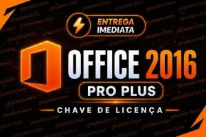 Office 2016 Pro Plus - 1 PC - Softwares e Licenças