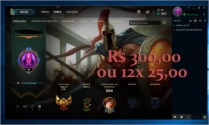 Conta League of Legends 119 Champions 24 Skins Gold lV