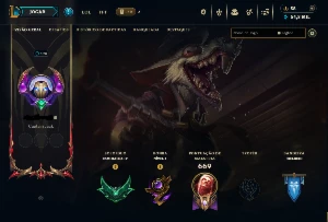conta league of legends LOL