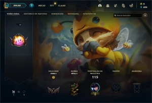 CONTA FERRO PROMOÇÃO PRA VENDER LOGO - League of Legends LOL