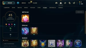 CONTA FERRO PROMOÇÃO PRA VENDER LOGO - League of Legends LOL