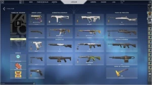 CONTA VALORANT, CARD BETA E SKINS