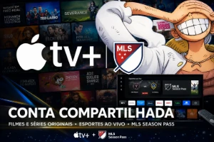 🍎⚽ Apple TV+ + MLS | 1 Mês | Entrega Imediata