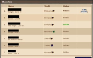 Firmera - Premmy até 20/11/2018 - Tibia