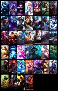 Conta Platina IV - 40 SKINS - 104 Campeões - League of Legends LOL