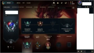 Conta Platina IV - 40 SKINS - 104 Campeões - League of Legends LOL