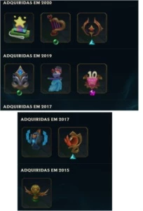 Conta Platina IV - 40 SKINS - 104 Campeões - League of Legends LOL