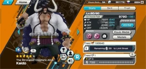 Conta One Piece BR 5 Extreme Shanks Red Luffy Yamato+2.2k RD - One Piece Bounty Rush OPBR