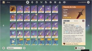 GENSHIN IMPACT, CONTA COM XIAO, ZHONGLI, VENTI, KEQING,QIQI