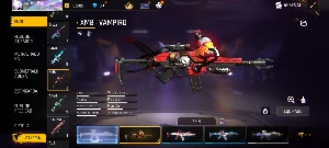 Conta Free Fire com Dino Verde,Punho e 3 Incubadoras de arma