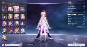 Conta Honkai Star Rail Ar 52 Com Cyrene/Archer/Dan Heng  Pt - Honkai: Star Rail