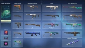 CONTA VALORANT DIAMANTE + ALGUMAS SKINS + 2K DE VP