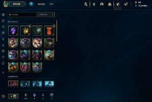 Vendo Conta Lol Com Todos Os Champs + 261 Skins - League of Legends