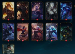 Vendo Conta Lol Com Todos Os Champs + 261 Skins - League of Legends