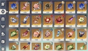 GENSHIN IMPACT AR 52 (DILUC, XIAO, KEQING, MONA)