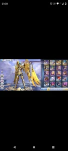 Vendo conta 141 com 170 gemas - Saint Seiya Awakening SSA