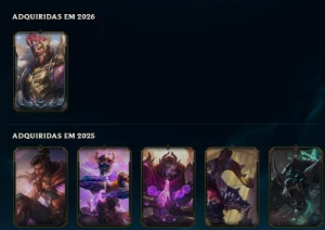 Conta Diamante Iv - 86% Win Rate - Honra 5 - League of Legends LOL