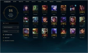 Conta diamante 1, win rate alto e mmr bom - League of Legends LOL