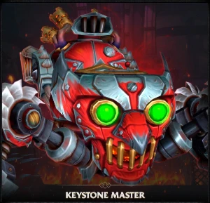 KSM Mestre da Pedra Chave Wow Keystone Master - Blizzard