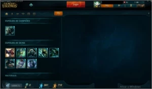 CONTA GOLD 5 Positiva 3 Páginas de Runas - League of Legends LOL