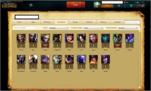 CONTA GOLD 5 Positiva 3 Páginas de Runas - League of Legends LOL