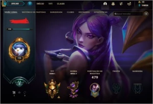 Conta LoL G4 221 skins e todos os champions - League of Legends
