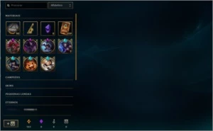 Conta LoL G4 221 skins e todos os champions - League of Legends