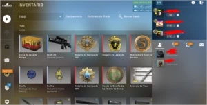 Conta steam top com medalha e prime - Counter Strike CS