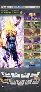 Conta upada com Vegito legend e vários ultras