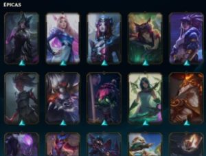 Conta League of Legends 151 skins lv 665  LOL