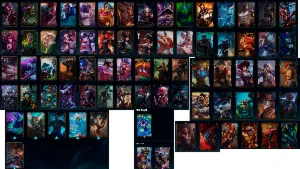 Conta Lol Com Todos Os Campeões E 155 Skins - League of Legends