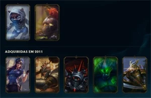 MORGANA VITORIOSA LEAGUE OF LEGENDS LV30 22SKIN 69CAMPEOES LOL