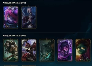 MORGANA VITORIOSA LEAGUE OF LEGENDS LV30 22SKIN 69CAMPEOES LOL