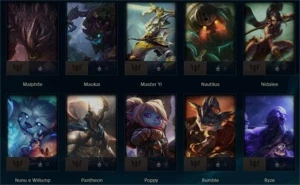 MORGANA VITORIOSA LEAGUE OF LEGENDS LV30 22SKIN 69CAMPEOES LOL