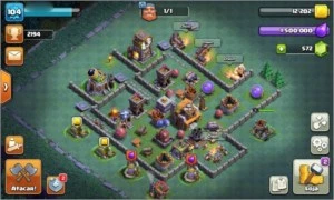 Clash Of Clans,CV9 quase full,promoção.