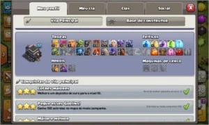 Clash Of Clans,CV9 quase full,promoção.