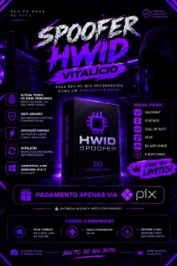 Spoofer Hwid Vitalício - Acesso Permanente - Valorant