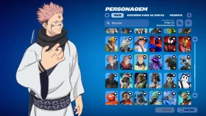 Conta Fortnite | 126 Skins | Yuji | Entrega automática!