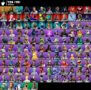 Conta Fortnite | 126 Skins | Yuji | Entrega automática!