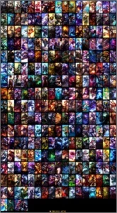 CONTA LOL - TODOS OS CHAMPIONS + 278 SKINS - 2 SKIN MISTICAS - League of Legends