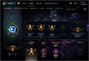 CONTA LOL - TODOS OS CHAMPIONS + 278 SKINS - 2 SKIN MISTICAS - League of Legends