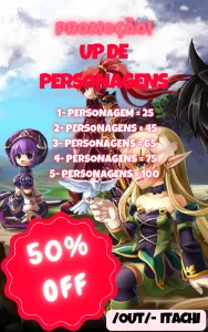 UP De Personagens Grand chase Classic